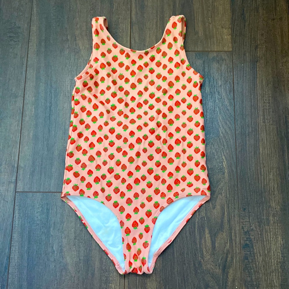 Tucker and Tate strawberry swim suit girls size 7